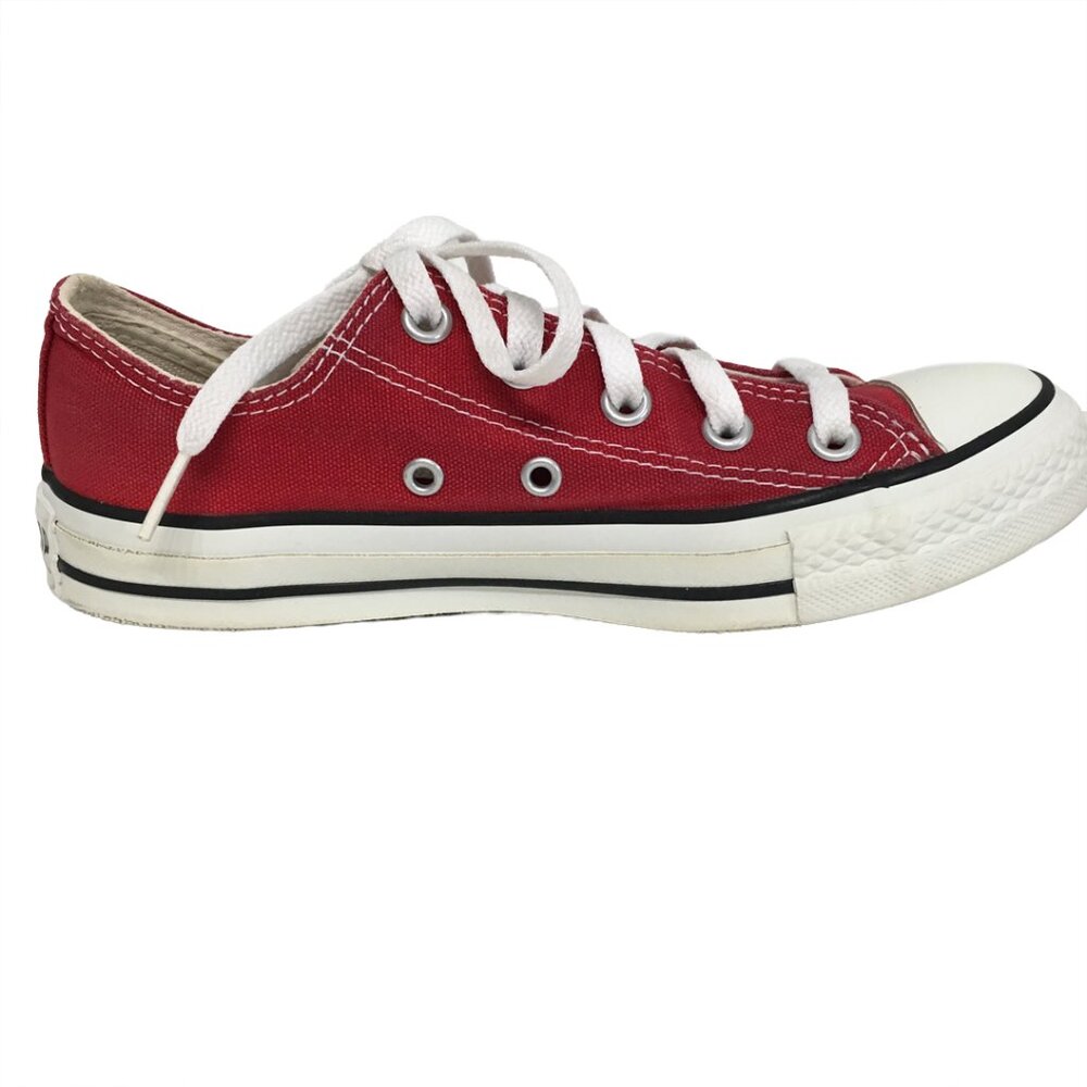 Converse Red Court Shoes Woman's 6 - Picture 8 of 10